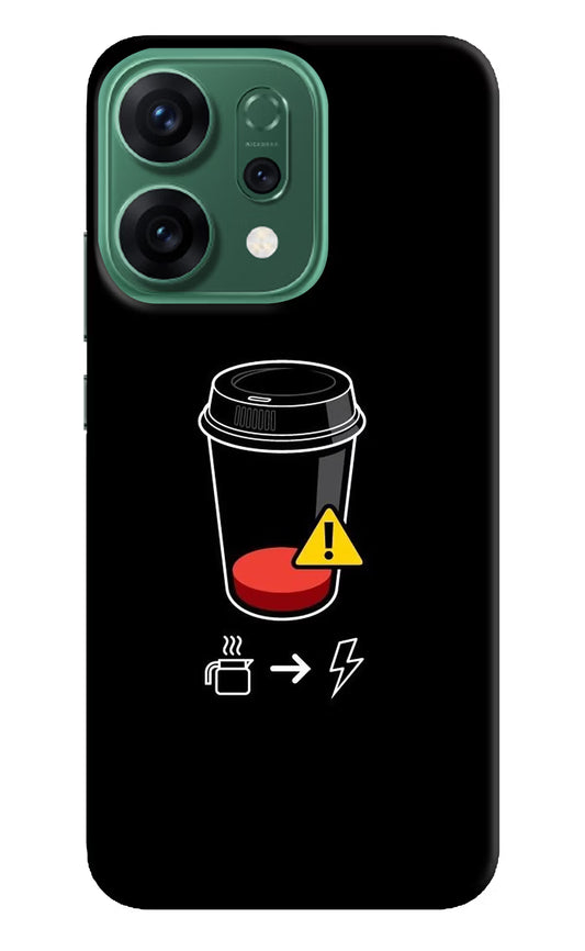 Coffee Oppo Reno14 5G Hard Case Back Cover by Casekaro