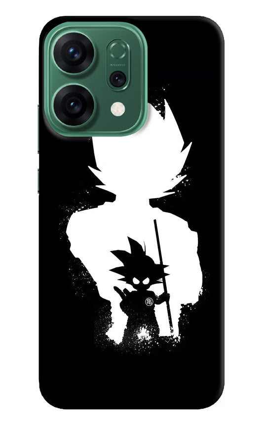 Goku Shadow Oppo Reno14 5G Back Cover