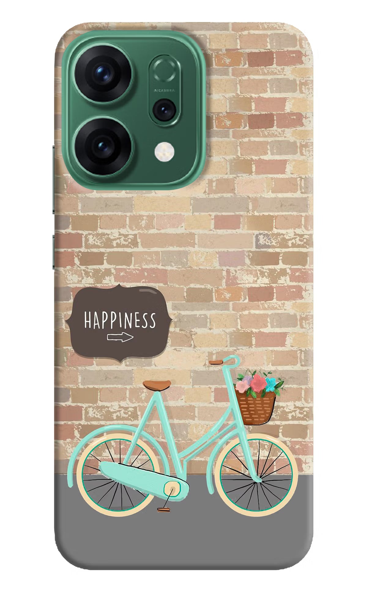 Happiness Artwork Oppo Reno14 5G Hard Case Back Cover by Casekaro
