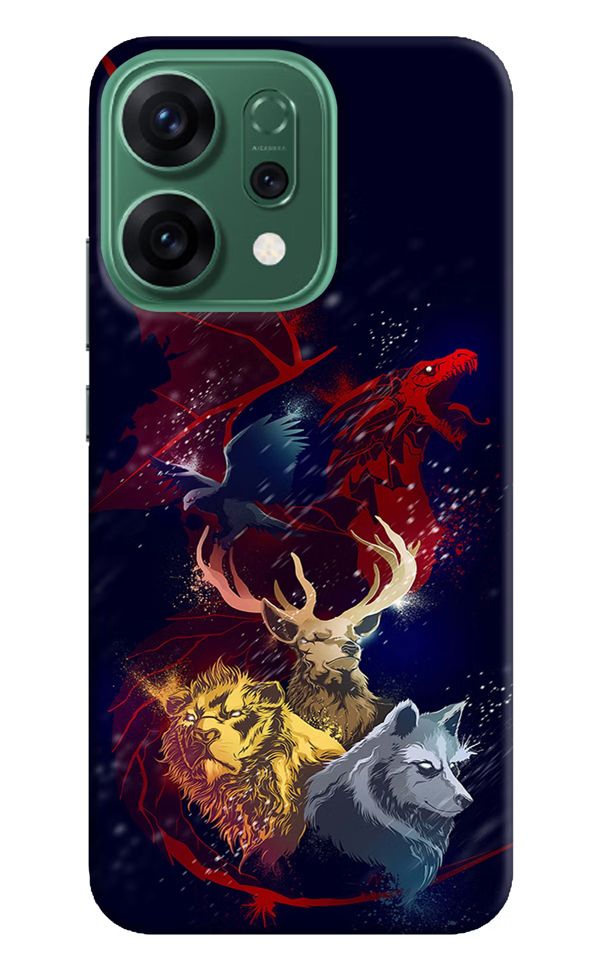 Game Of Thrones Oppo Reno14 5G Hard Case Back Cover by Casekaro