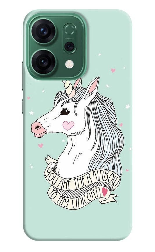 Unicorn Wallpaper Oppo Reno14 5G Hard Case Back Cover by Casekaro