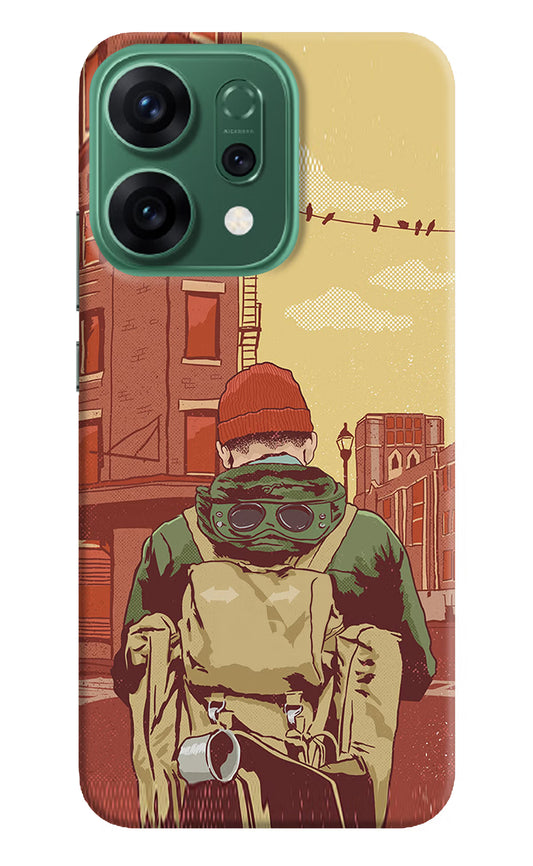 Adventurous Oppo Reno14 5G Hard Case Back Cover by Casekaro