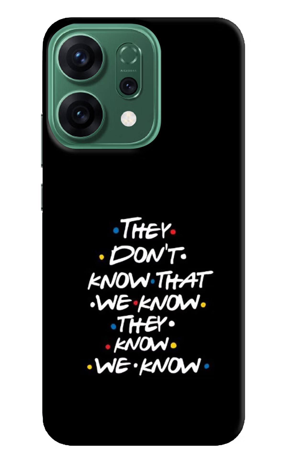 FRIENDS Dialogue Oppo Reno14 5G Hard Case Back Cover by Casekaro