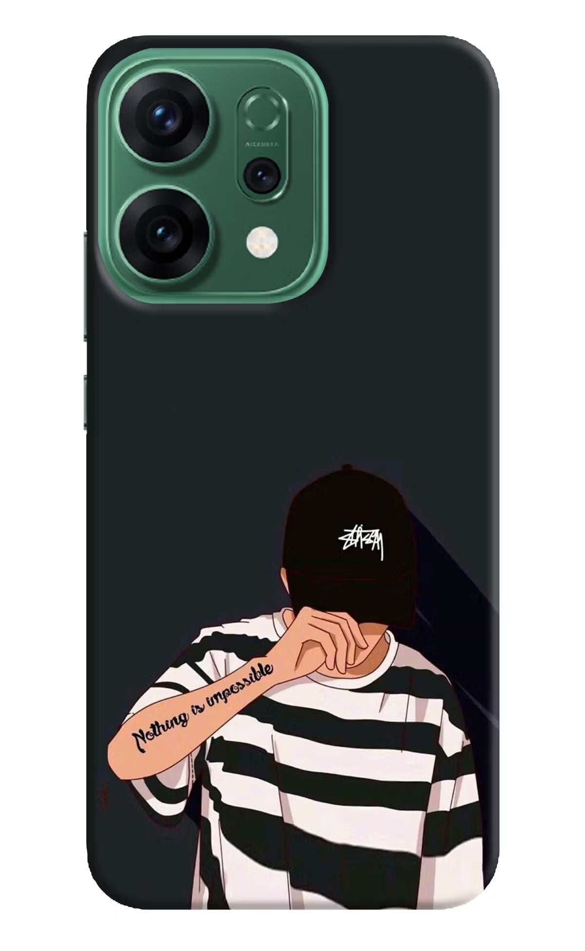 Aesthetic Boy Oppo Reno14 5G Hard Case Back Cover by Casekaro