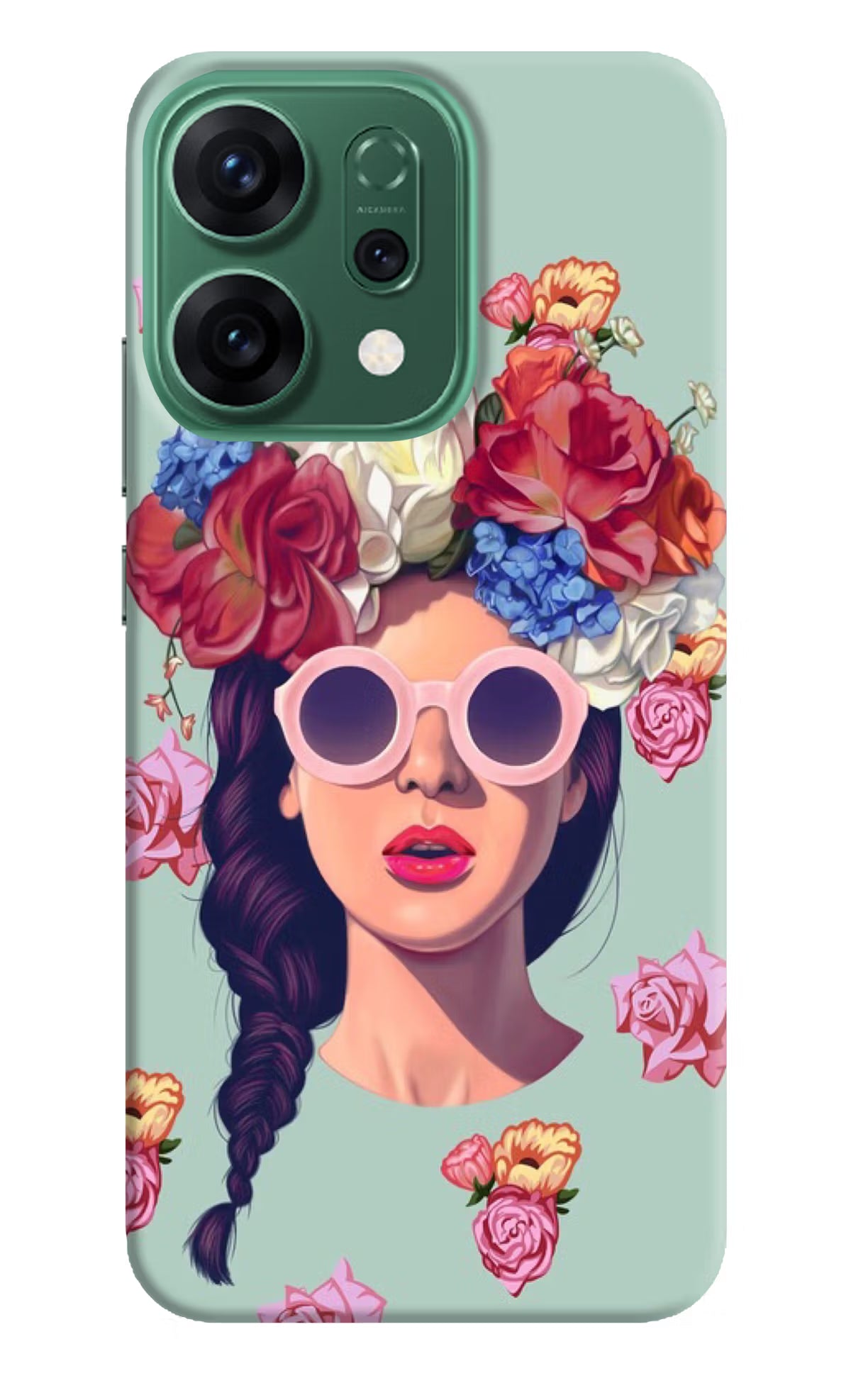 Pretty Girl Oppo Reno14 5G Hard Case Back Cover by Casekaro