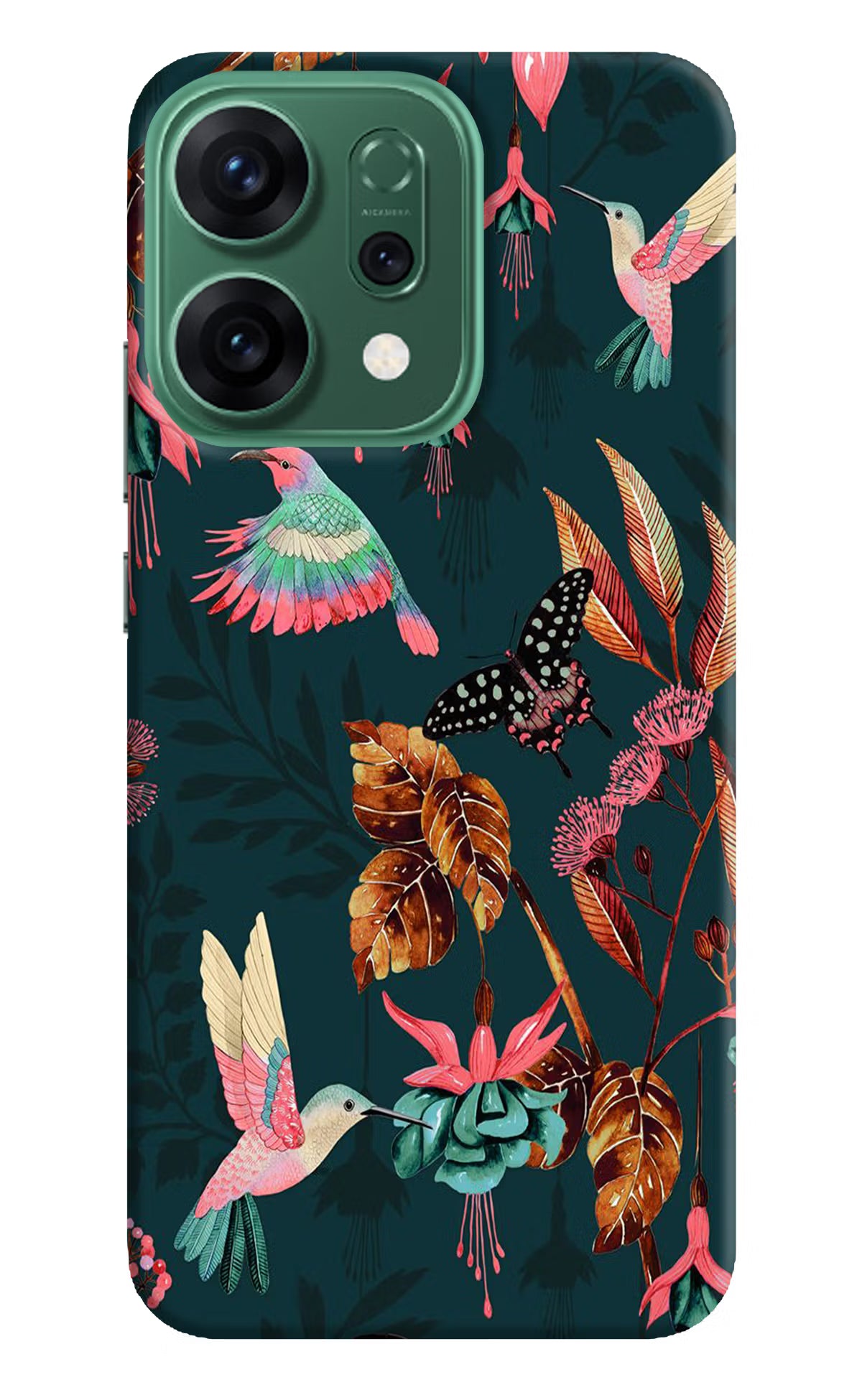 Birds Oppo Reno14 5G Hard Case Back Cover by Casekaro