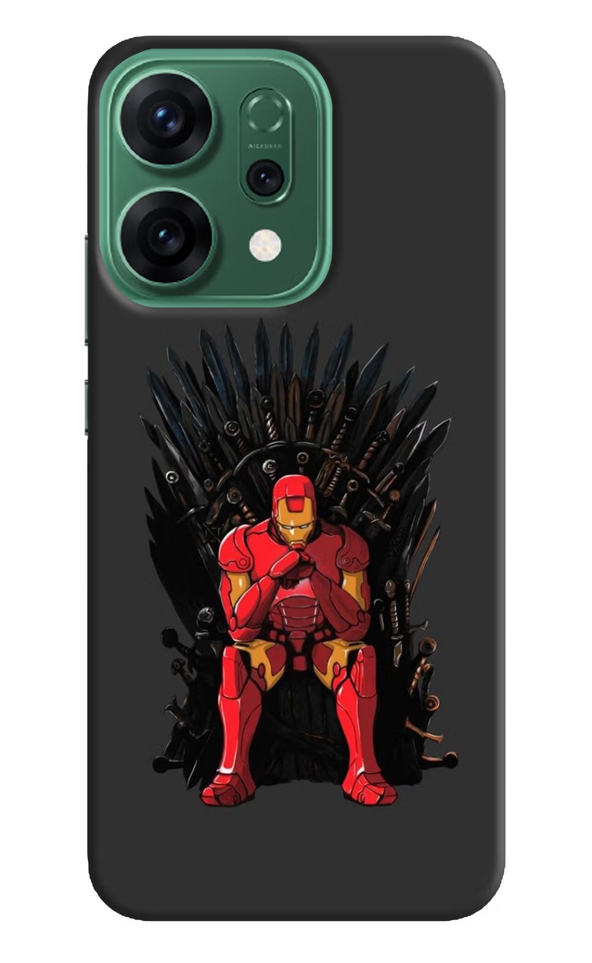 Ironman Throne Oppo Reno14 5G Hard Case Back Cover by Casekaro