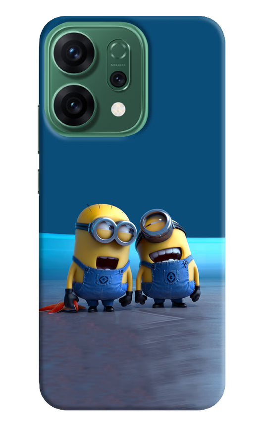 Minion Laughing Oppo Reno14 5G Hard Case Back Cover by Casekaro