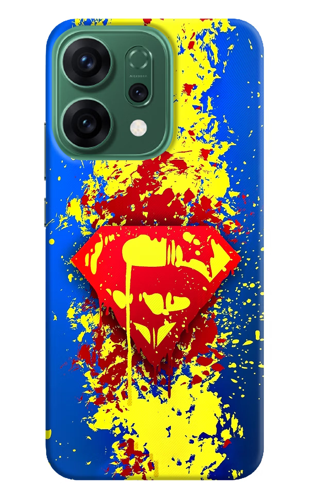 Superman logo Oppo Reno14 5G Hard Case Back Cover by Casekaro