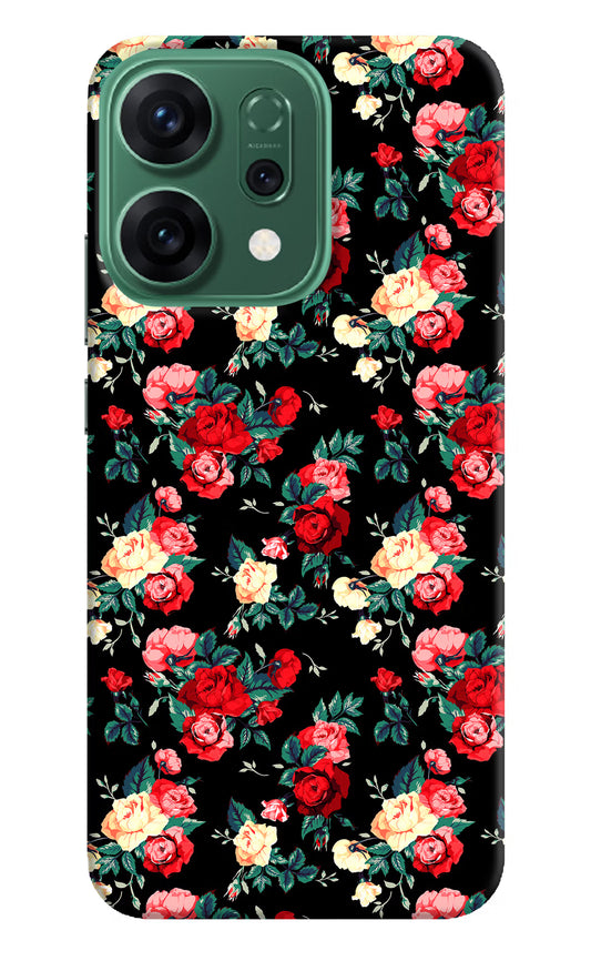 Rose Pattern Oppo Reno14 5G Hard Case Back Cover by Casekaro