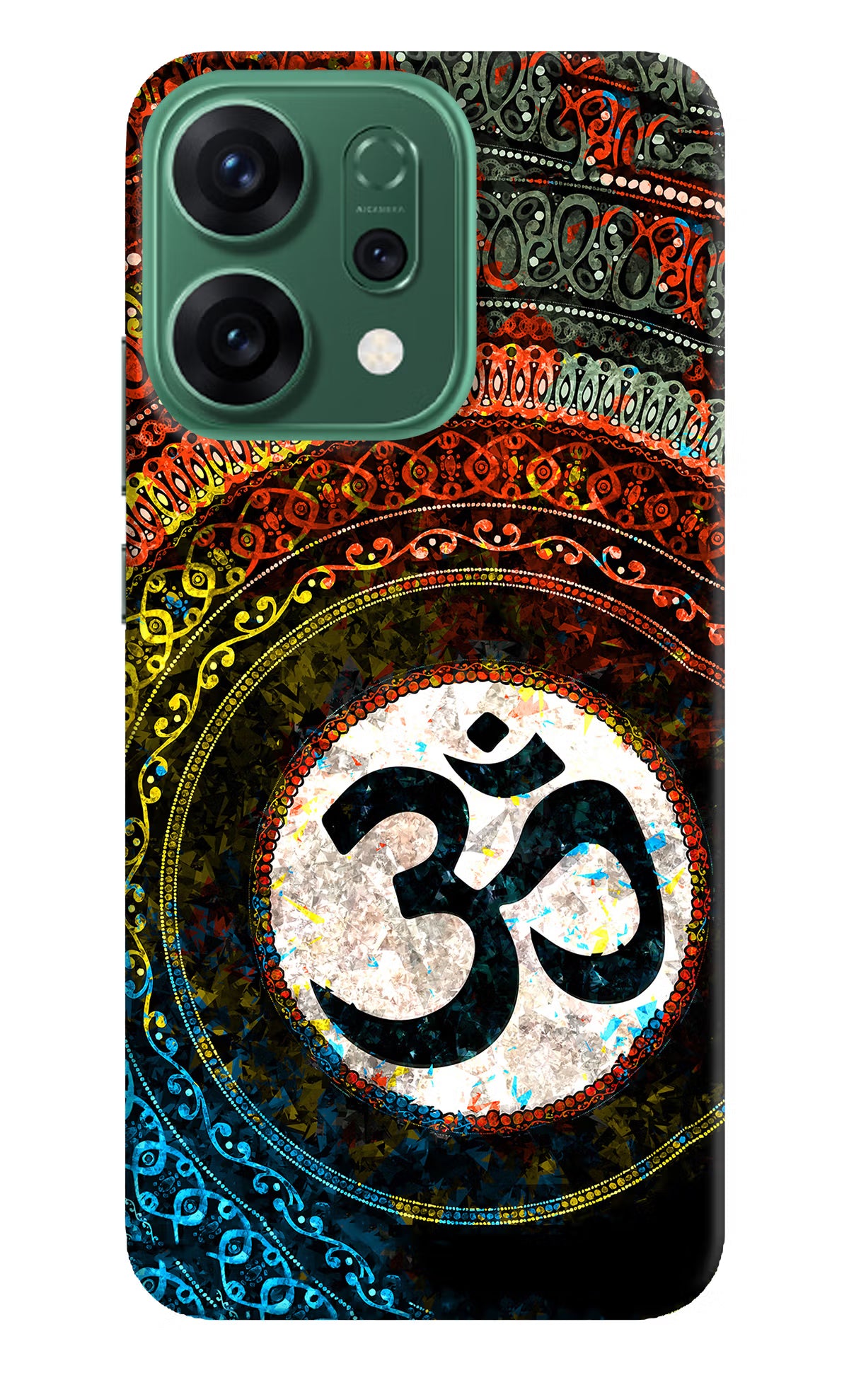 Om Cultural Oppo Reno14 5G Hard Case Back Cover by Casekaro