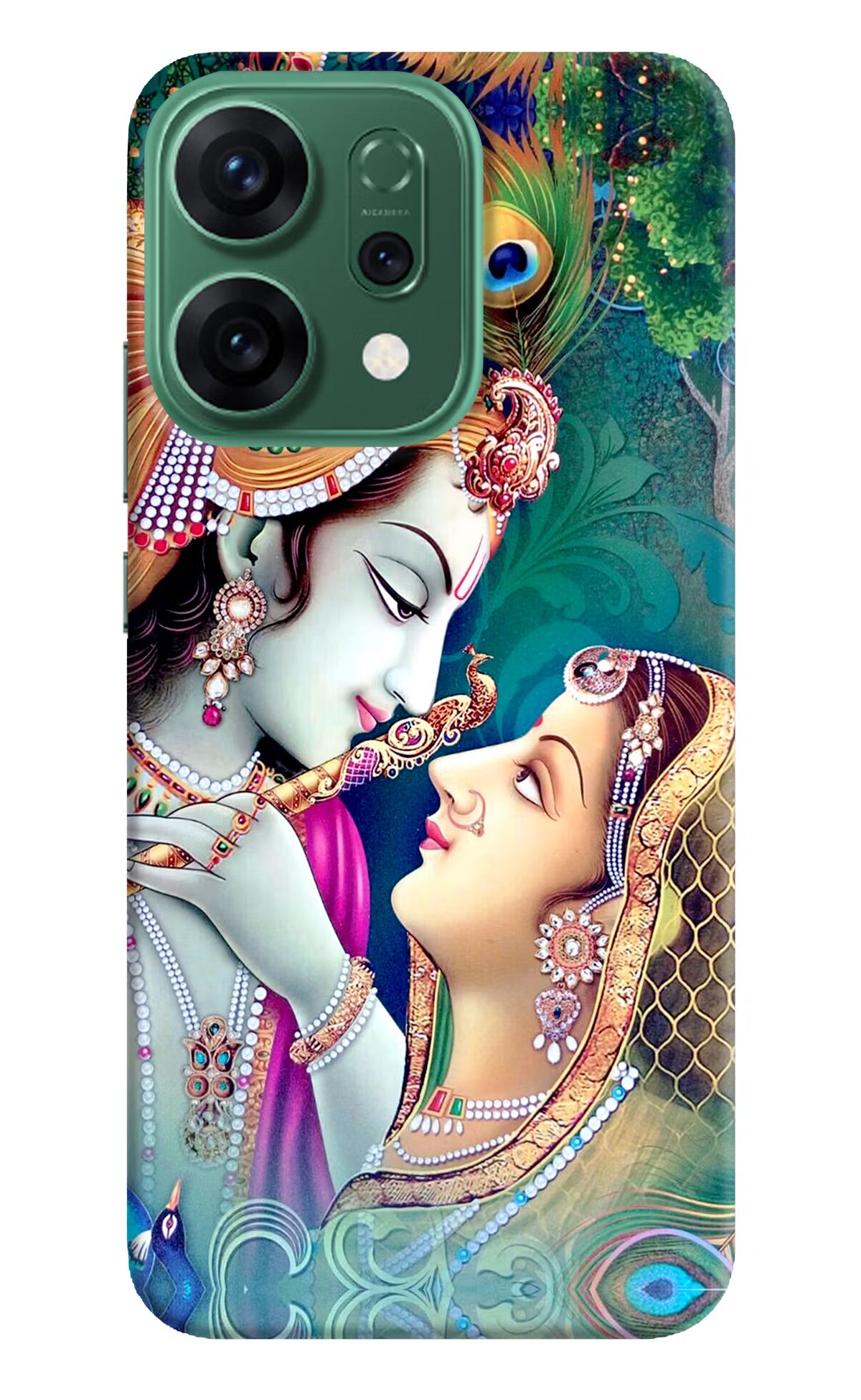 Lord Radha Krishna Oppo Reno14 5G Hard Case Back Cover by Casekaro