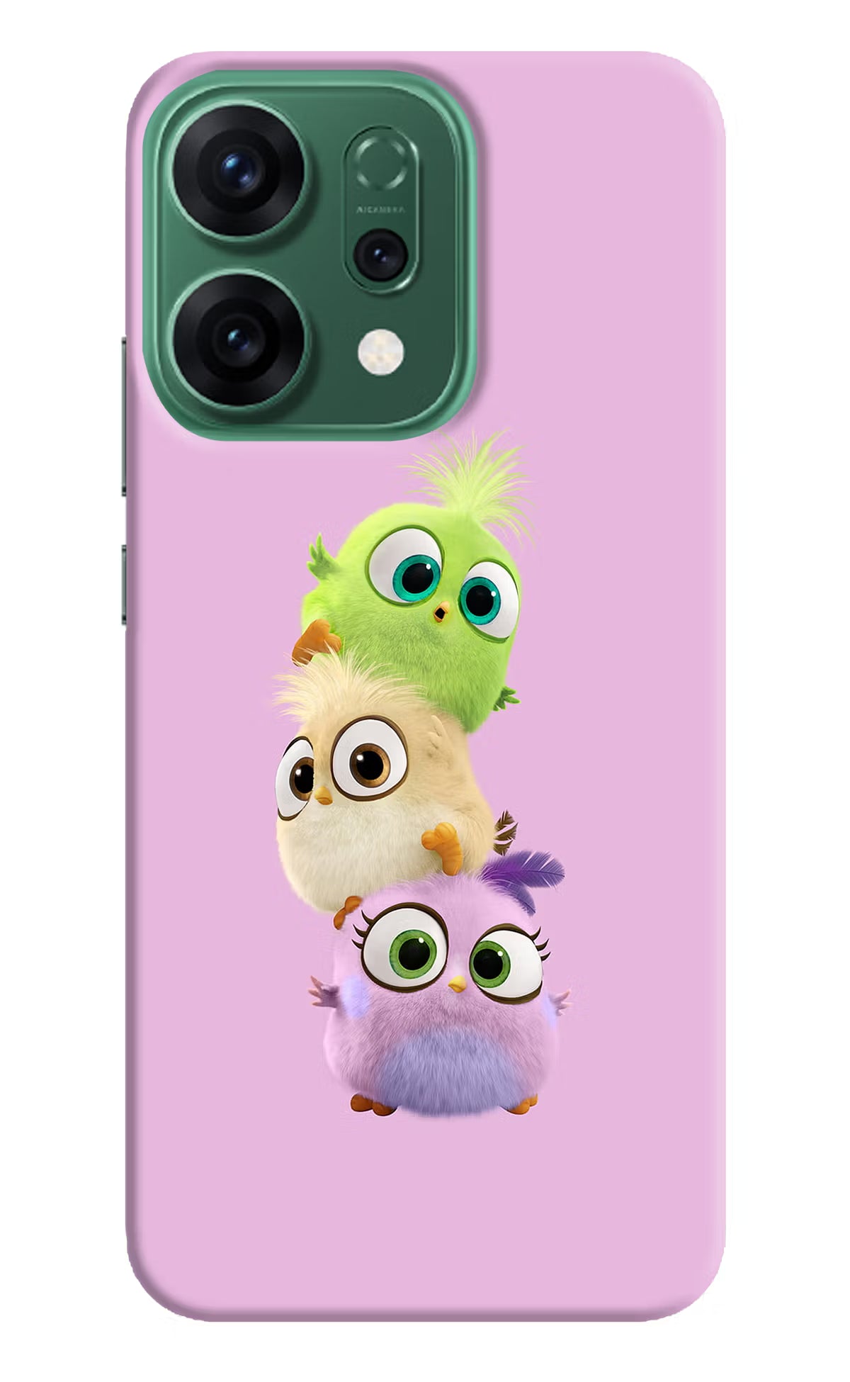 Cute Little Birds Oppo Reno14 5G Hard Case Back Cover by Casekaro