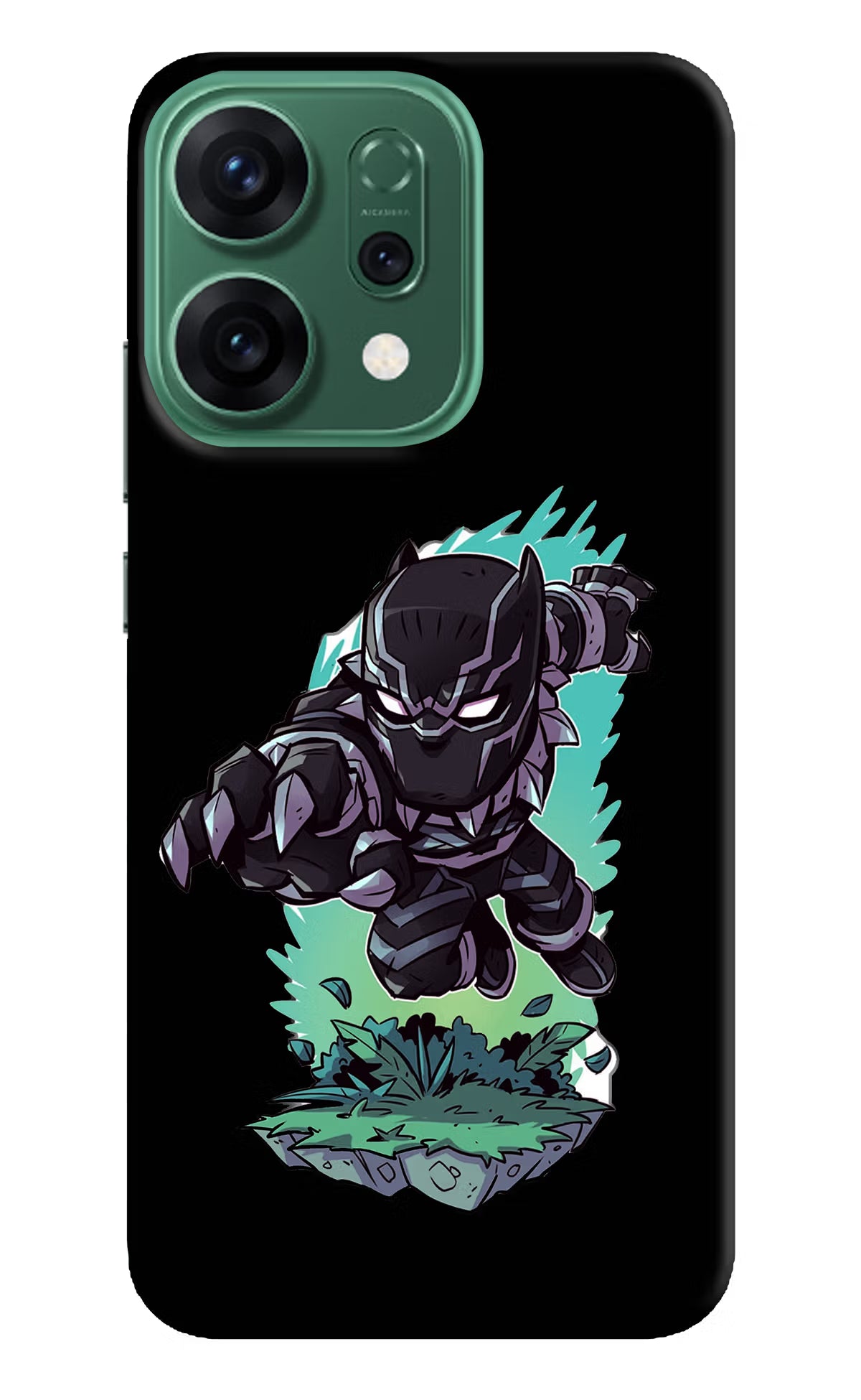 Black Panther Oppo Reno14 5G Hard Case Back Cover by Casekaro