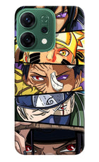 Naruto Character Oppo Reno14 5G Hard Case Back Cover by Casekaro