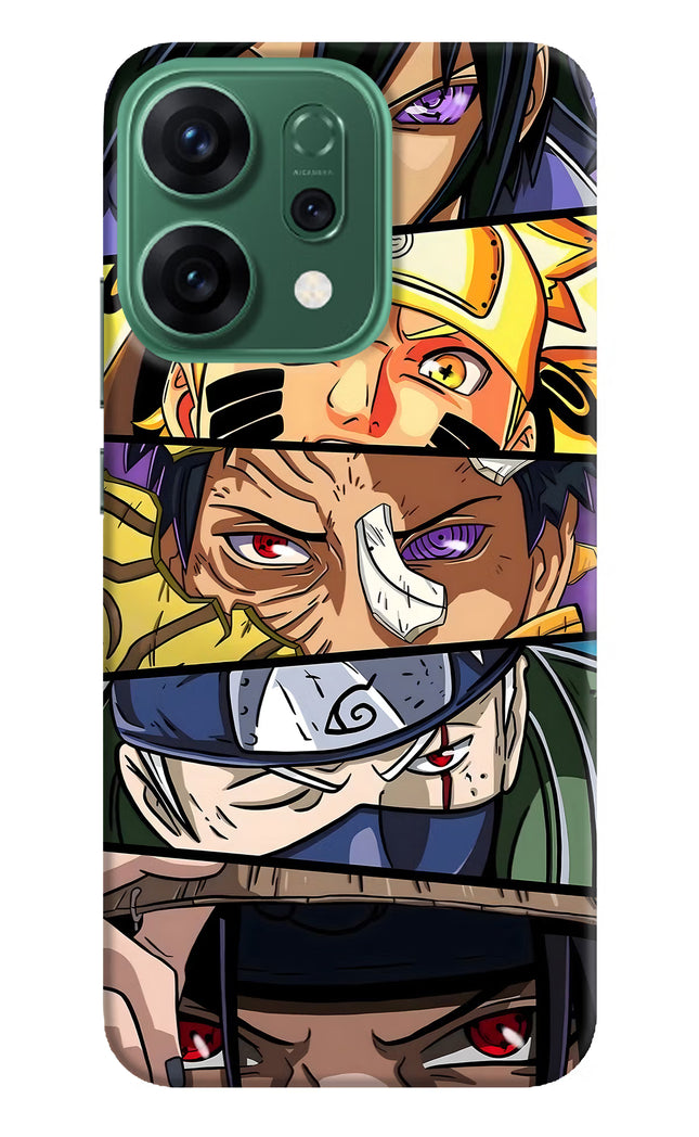 Naruto Character Oppo Reno14 5G Hard Case Back Cover by Casekaro