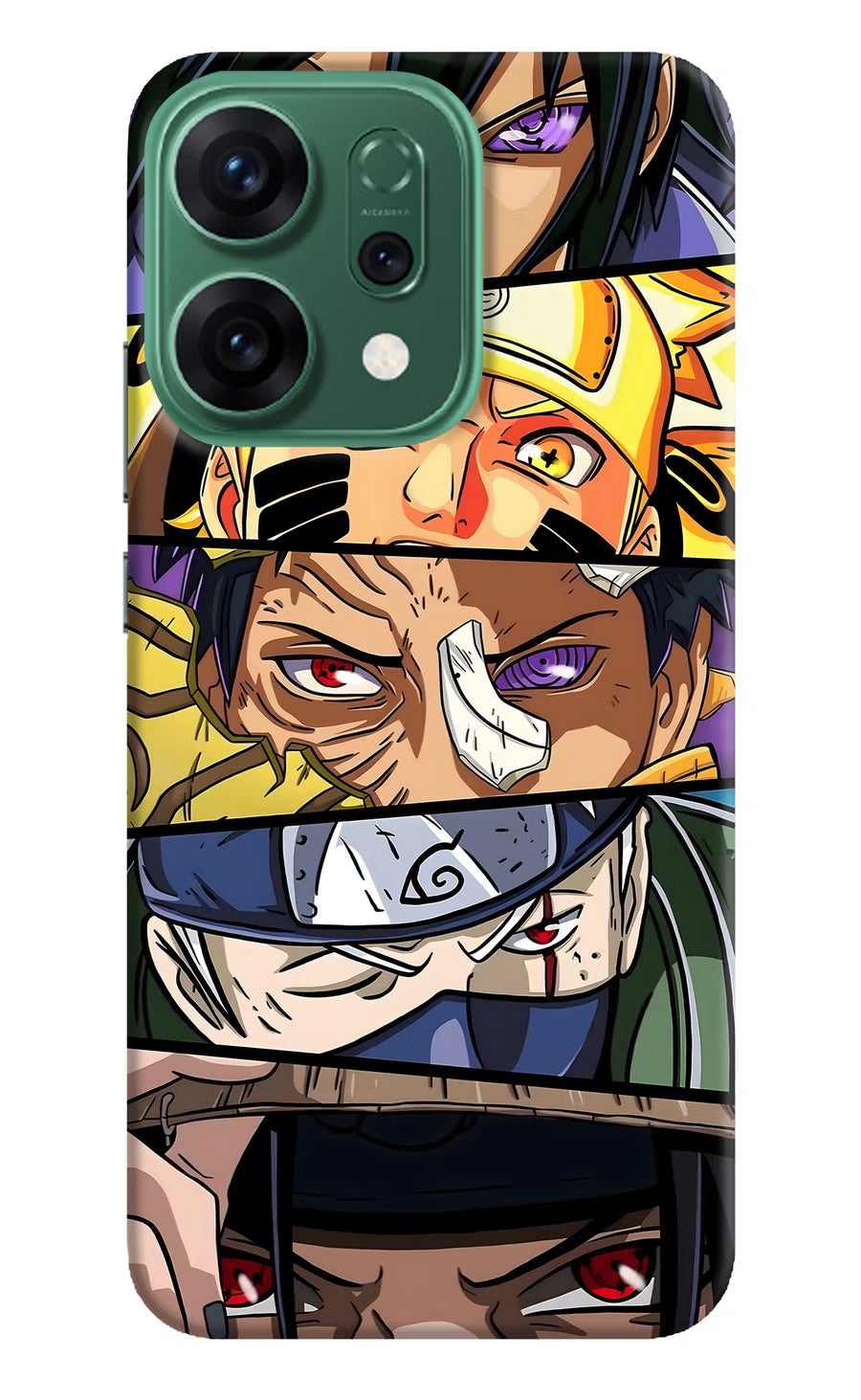 Naruto Character Oppo Reno14 5G Back Cover, Hard case
