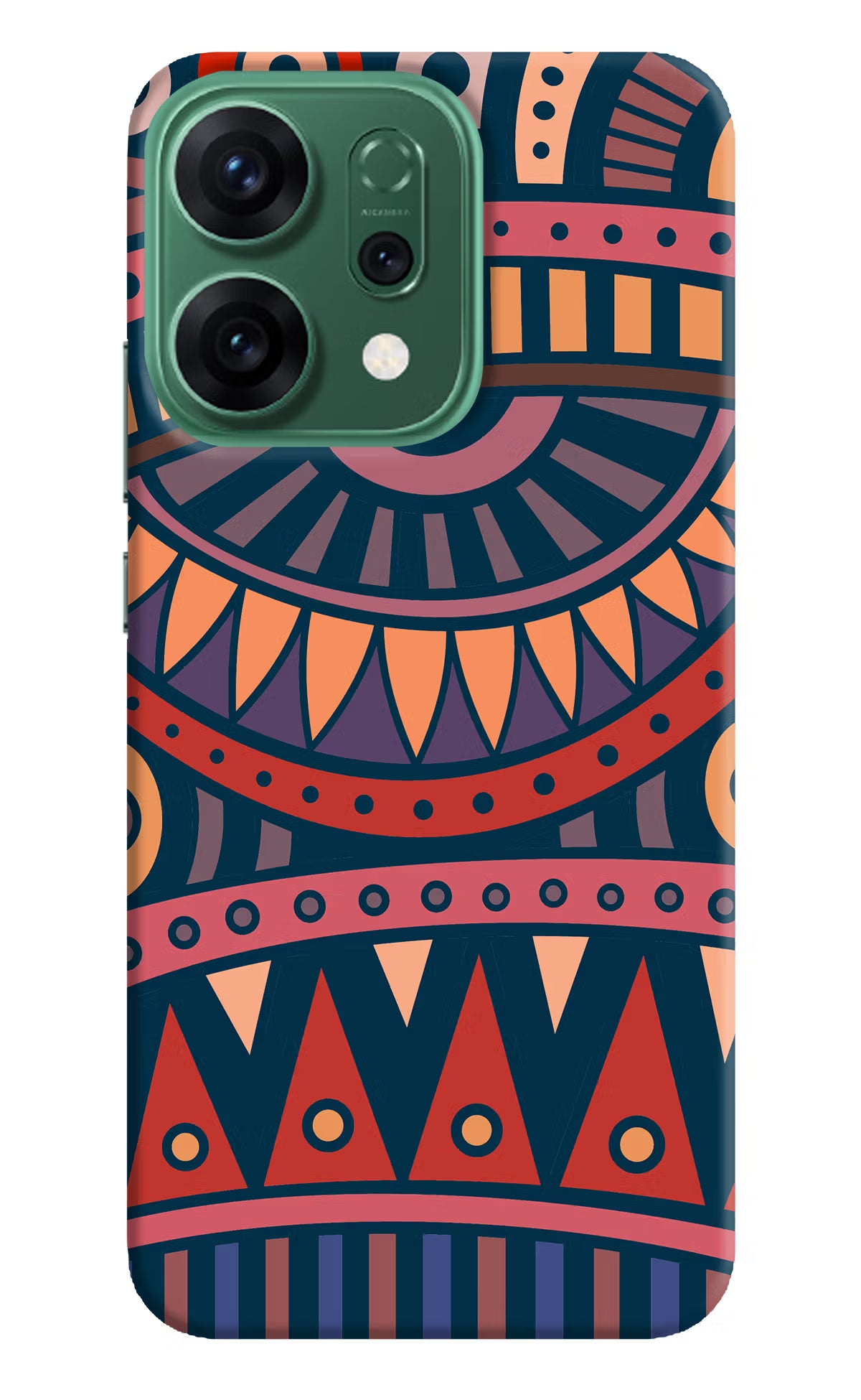 African Culture Design Oppo Reno14 5G Back Cover