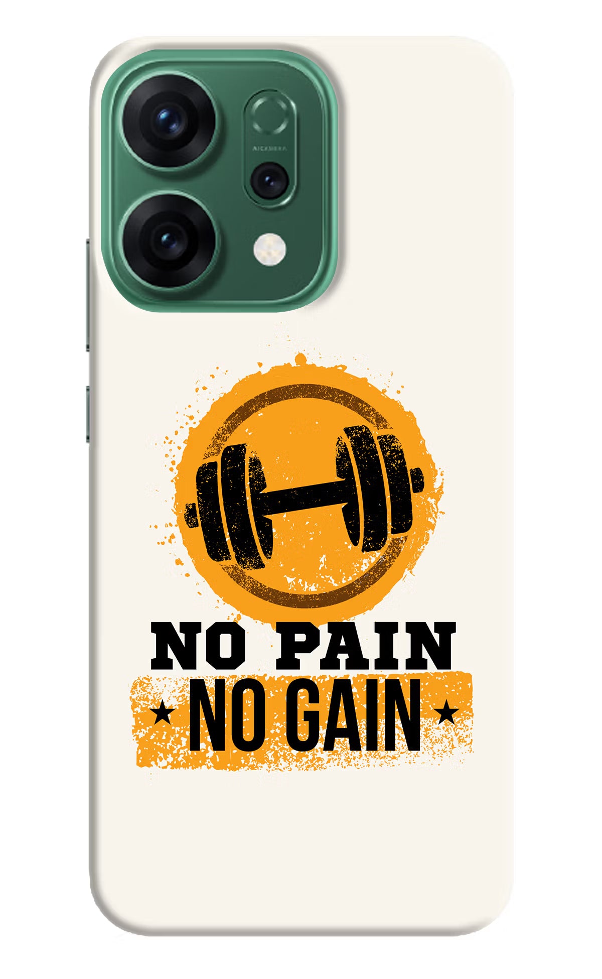 No Pain No Gain Oppo Reno14 5G Back Cover