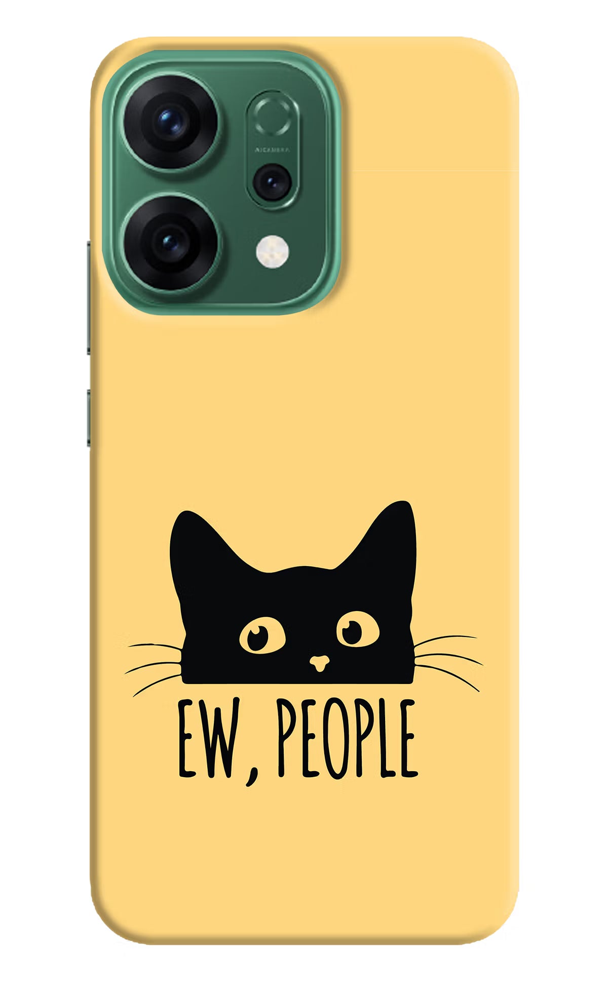 Ew People Catitude Oppo Reno14 5G Hard Case Back Cover by Casekaro