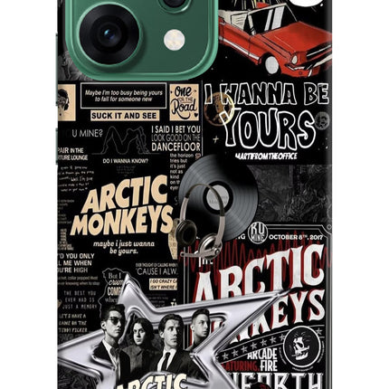 Arctic Monkeys Oppo Reno14 5G Hard Case Back Cover by Casekaro