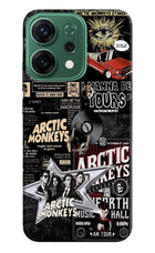 Arctic Monkeys Oppo Reno14 5G Hard Case Back Cover by Casekaro