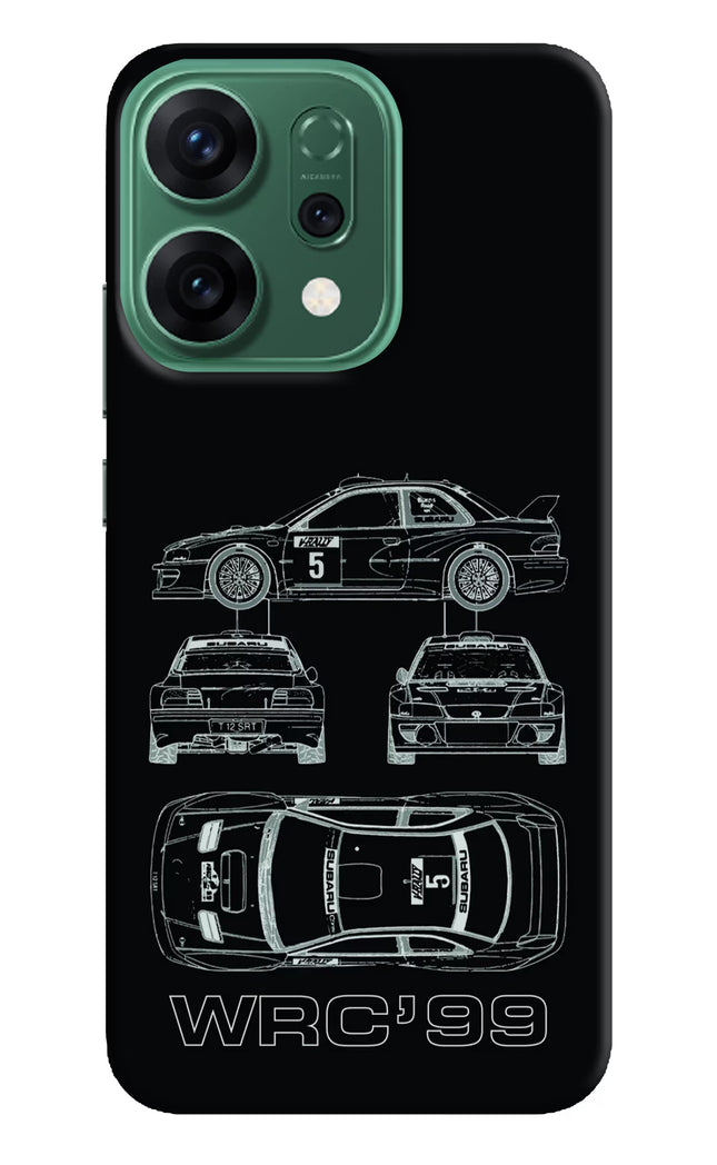 WRC'99 Oppo Reno14 5G Hard Case Back Cover by Casekaro