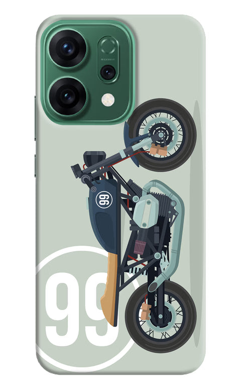 Classic Cafe Racer 99 Oppo Reno14 5G Back Cover