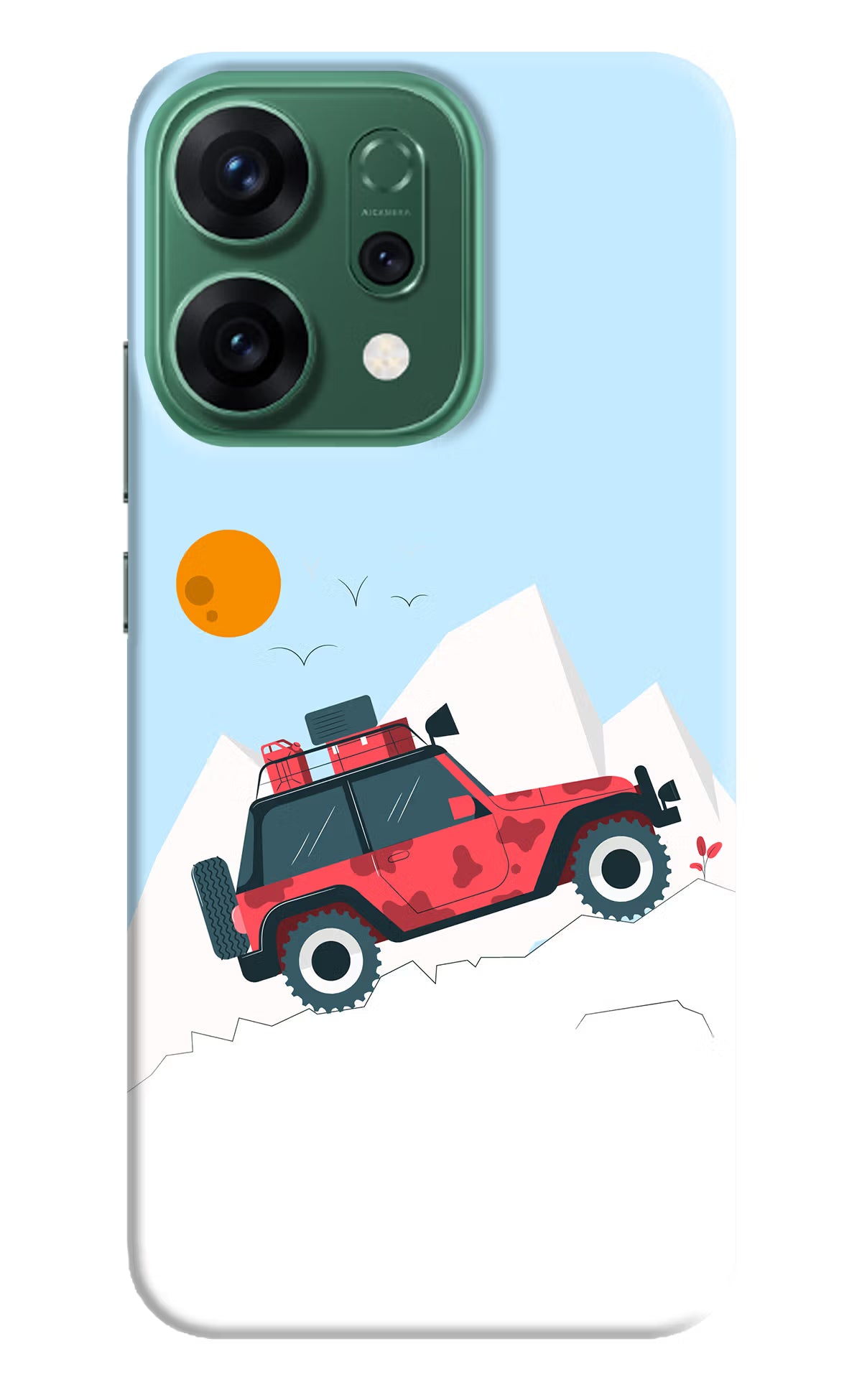 Mountain Trail Beast Oppo Reno14 5G Hard Case Back Cover by Casekaro