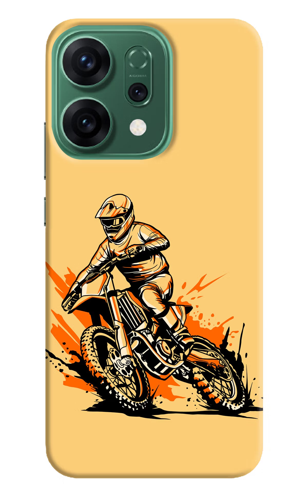 Off-Road Fury Oppo Reno14 5G Hard Case Back Cover by Casekaro