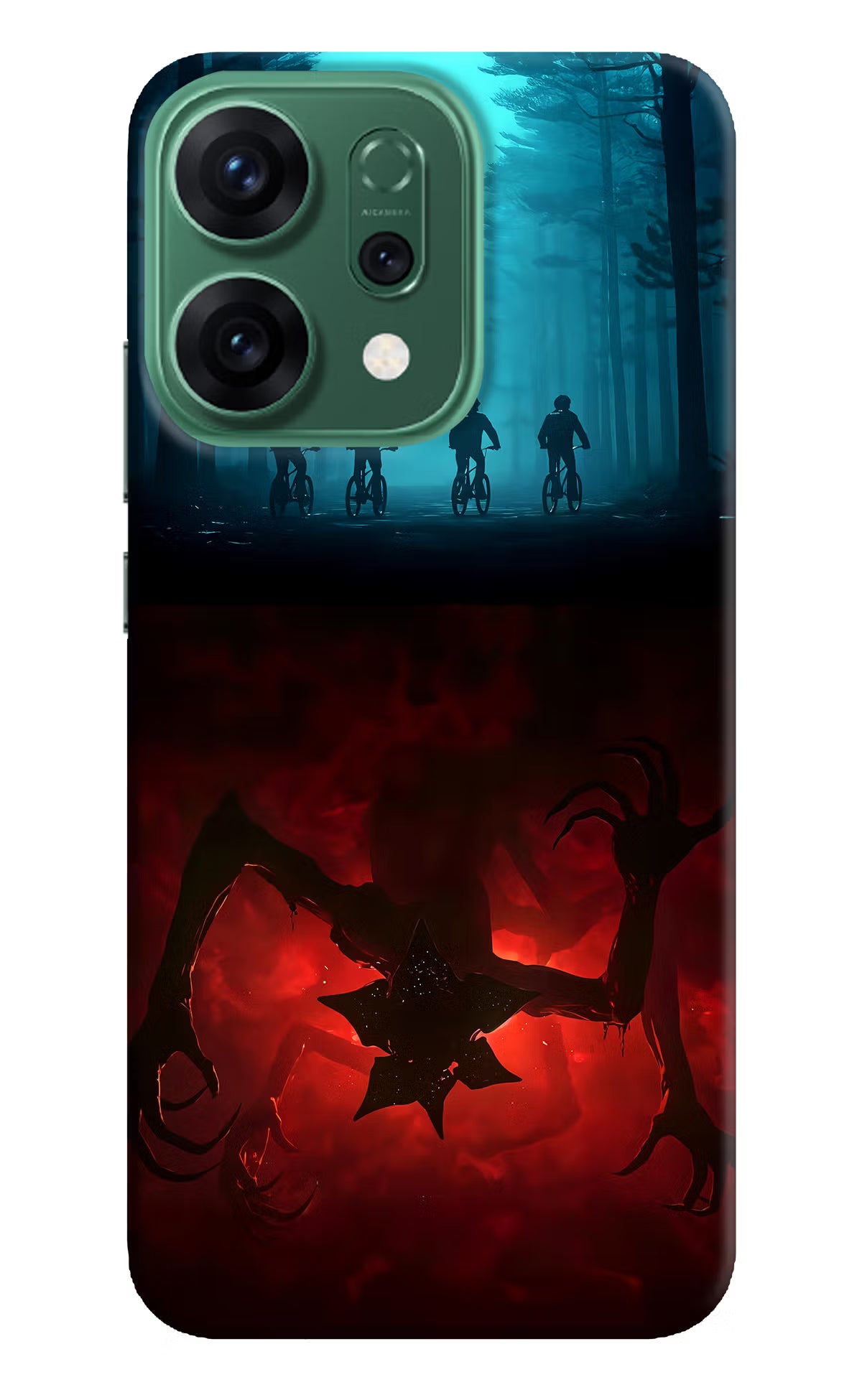 Ordinary Things Downside Up Oppo Reno14 5G Hard Case Back Cover by Casekaro