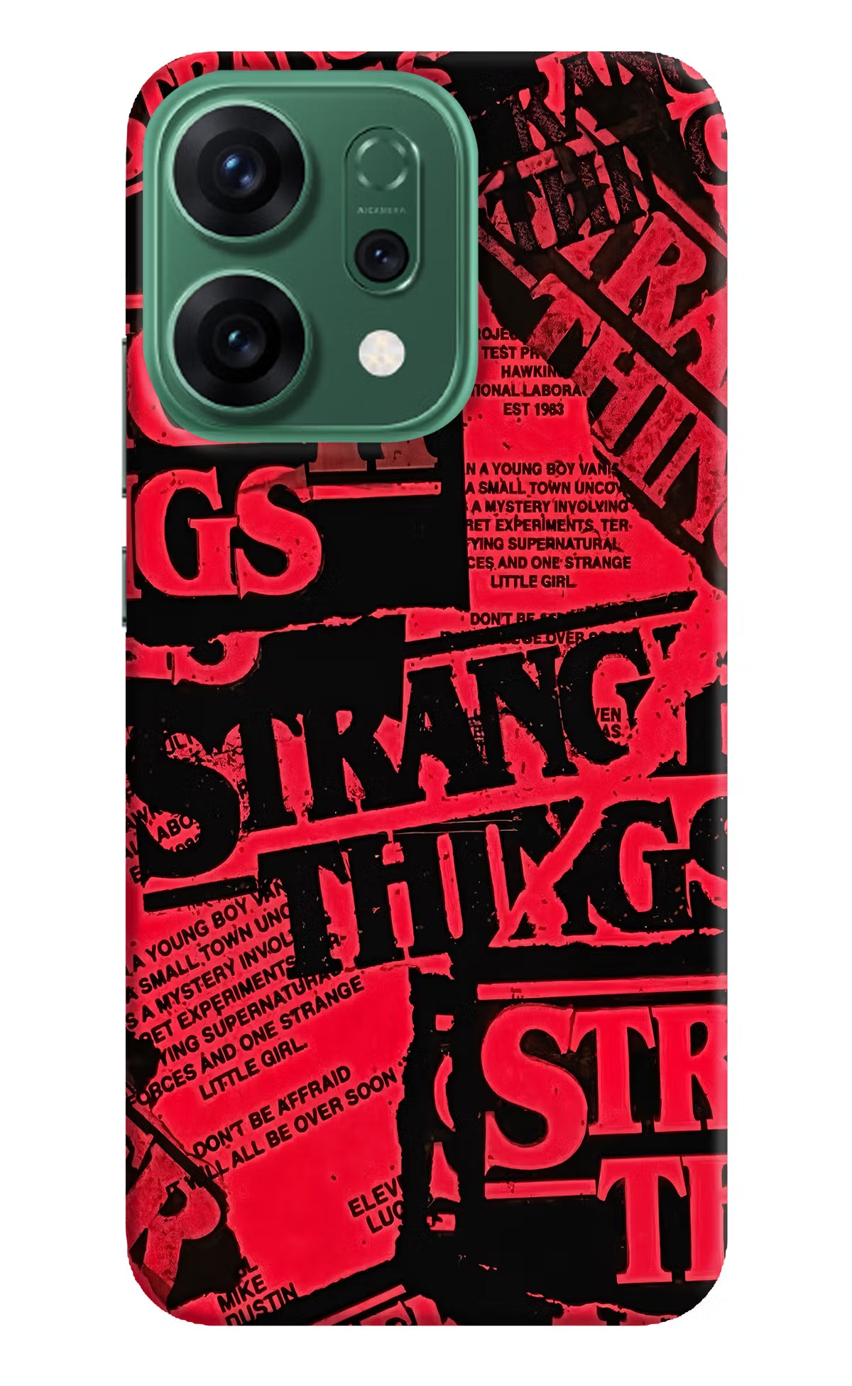 Ordinary Things Oppo Reno14 5G Hard Case Back Cover by Casekaro