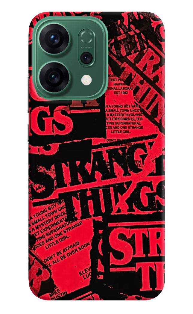Ordinary Things Oppo Reno14 5G Hard Case Back Cover by Casekaro