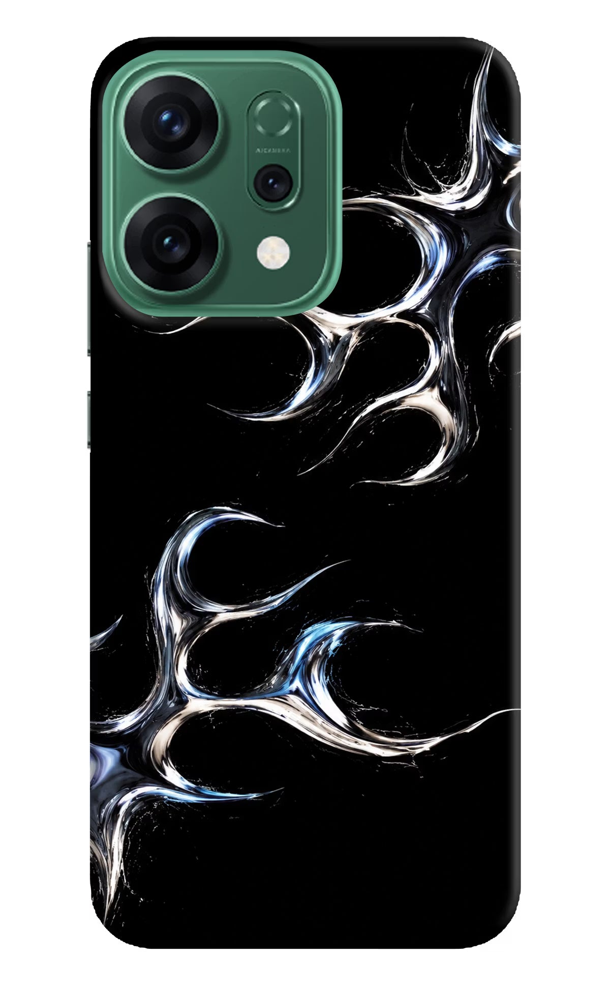 Chrome Tribal Oppo Reno14 5G Hard Case Back Cover by Casekaro