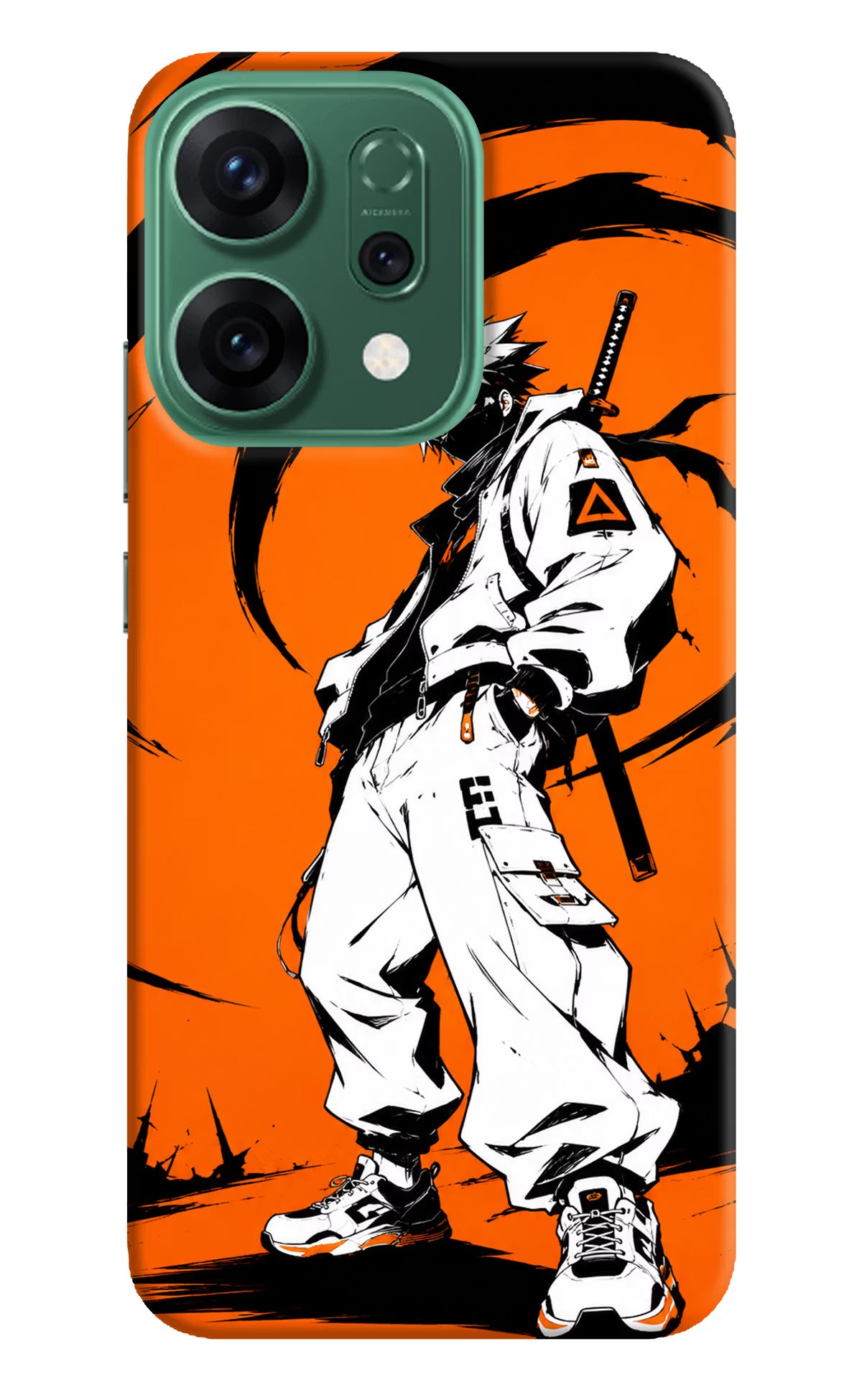 Street Samurai  Oppo Reno14 5G Hard Case Back Cover by Casekaro
