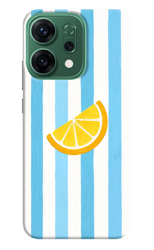 Summer Lemon Oppo Reno14 5G Hard Case Back Cover by Casekaro
