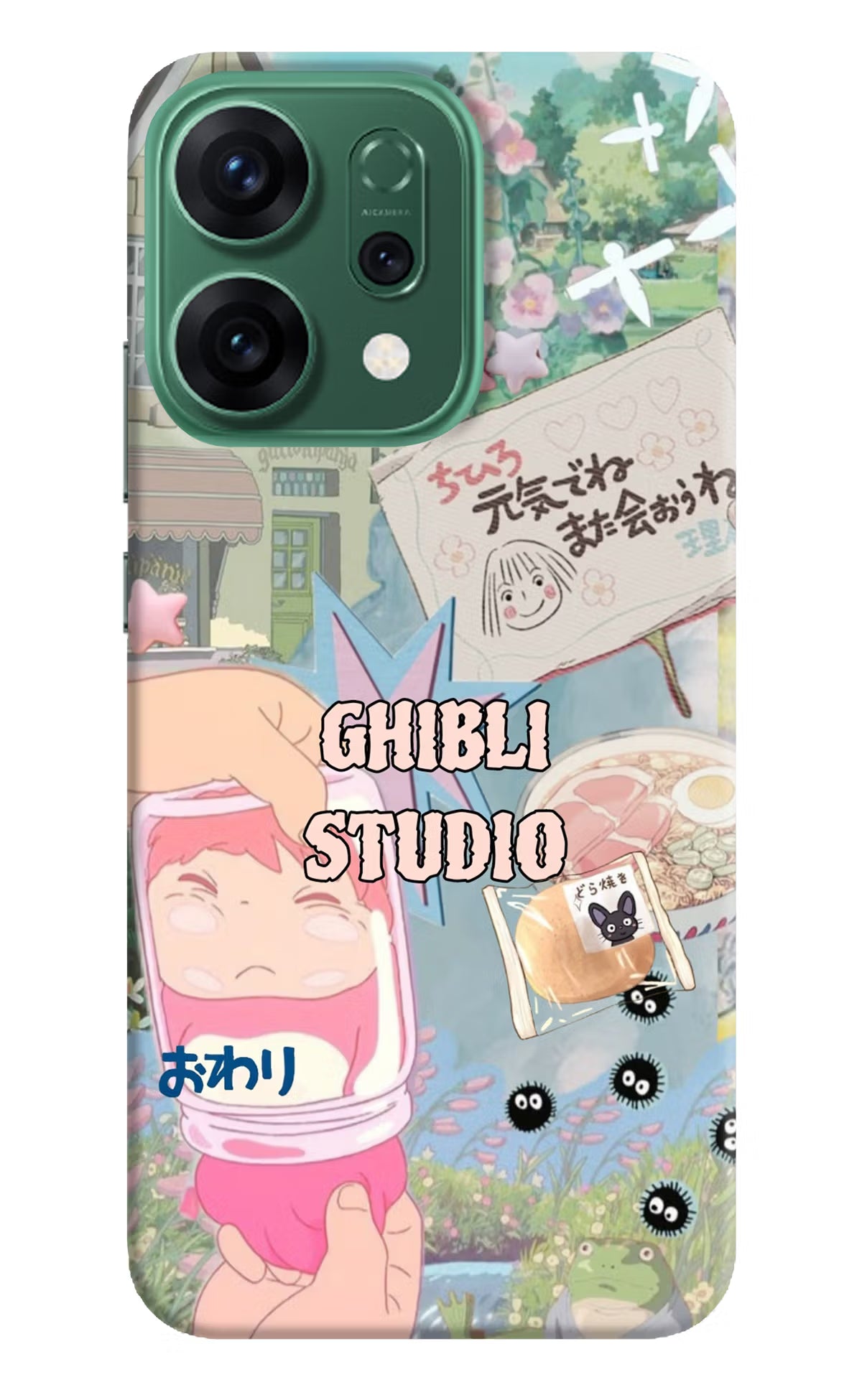 Studio Ghibli Oppo Reno14 5G Back Cover