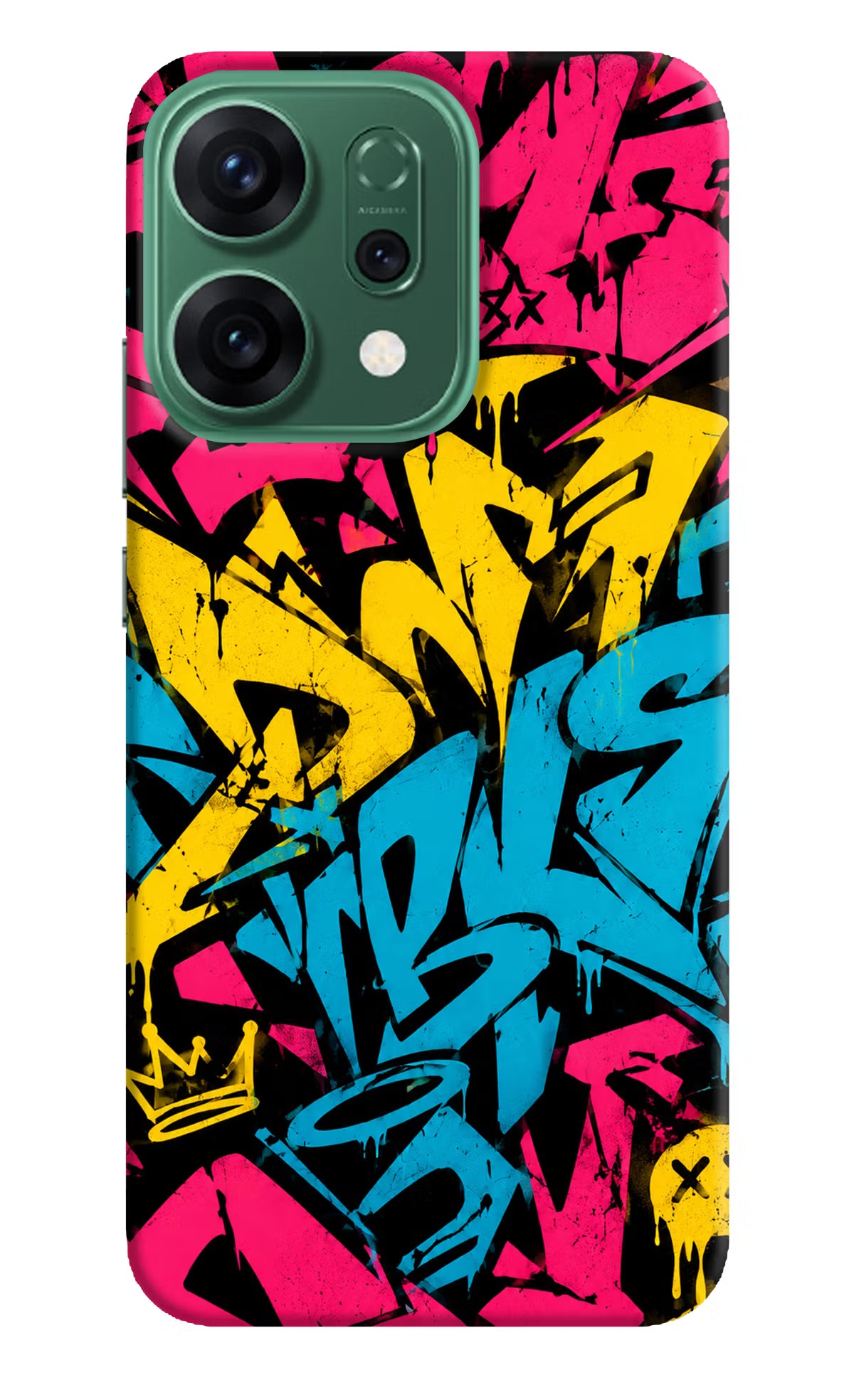 Graffiti Vibe Oppo Reno14 5G Back Cover