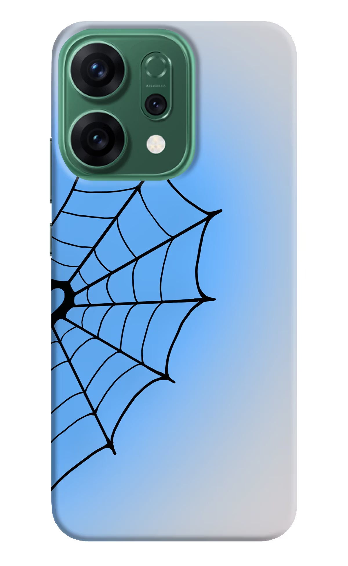 Blue Web Oppo Reno14 5G Back Cover