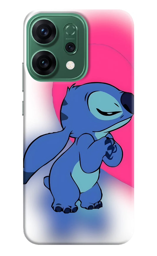 Stitch Hug Oppo Reno14 5G Hard Case Back Cover by Casekaro