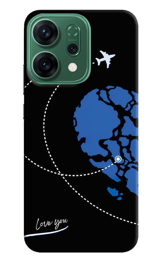 Love Orbit Oppo Reno14 5G Hard Case Back Cover by Casekaro