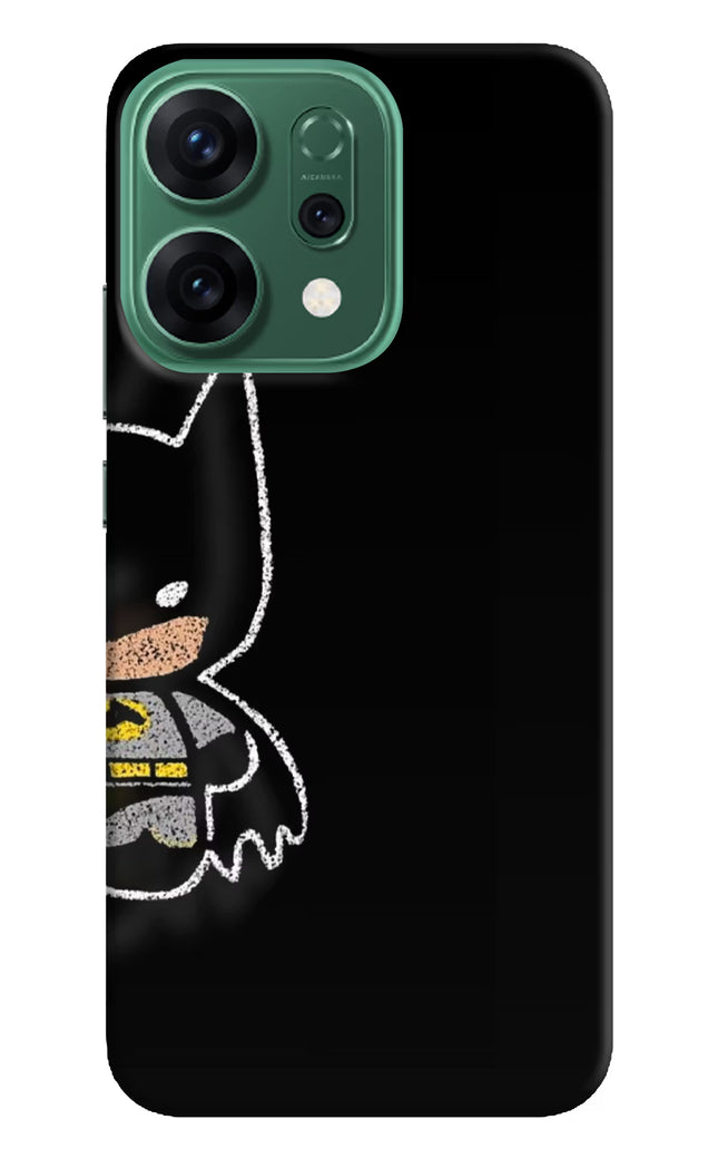 Bat Kitty Oppo Reno14 5G Hard Case Back Cover by Casekaro