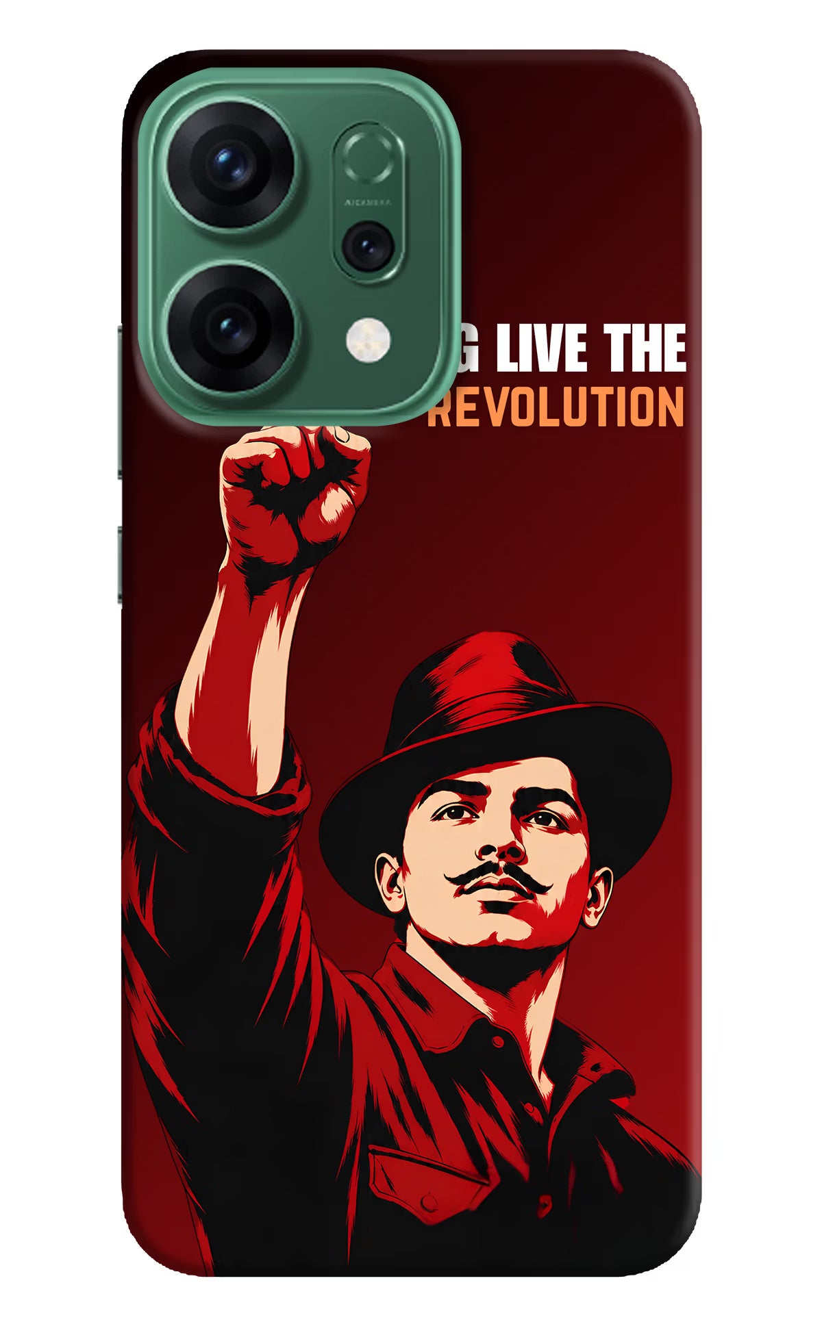 Bhagat Singh Revolution Oppo Reno14 5G Back Cover