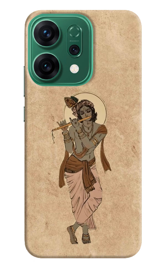 Krishna Oppo Reno14 5G Hard Case Back Cover by Casekaro