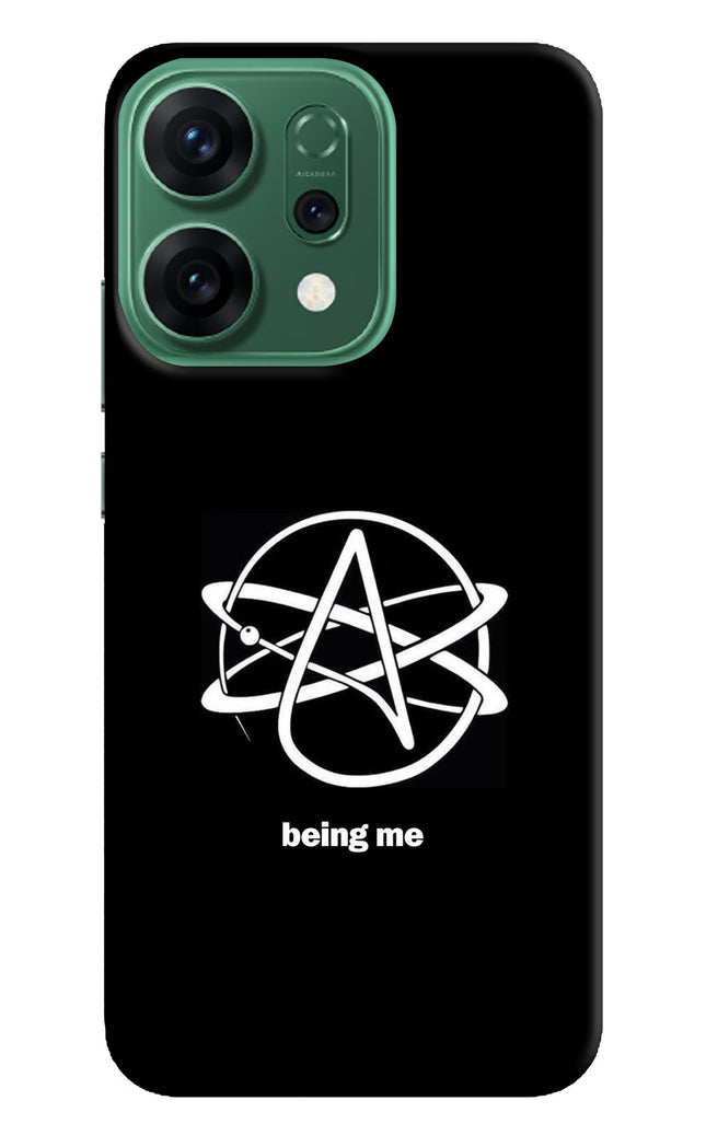 Atheist Symbol Oppo Reno14 5G Hard Case Back Cover by Casekaro