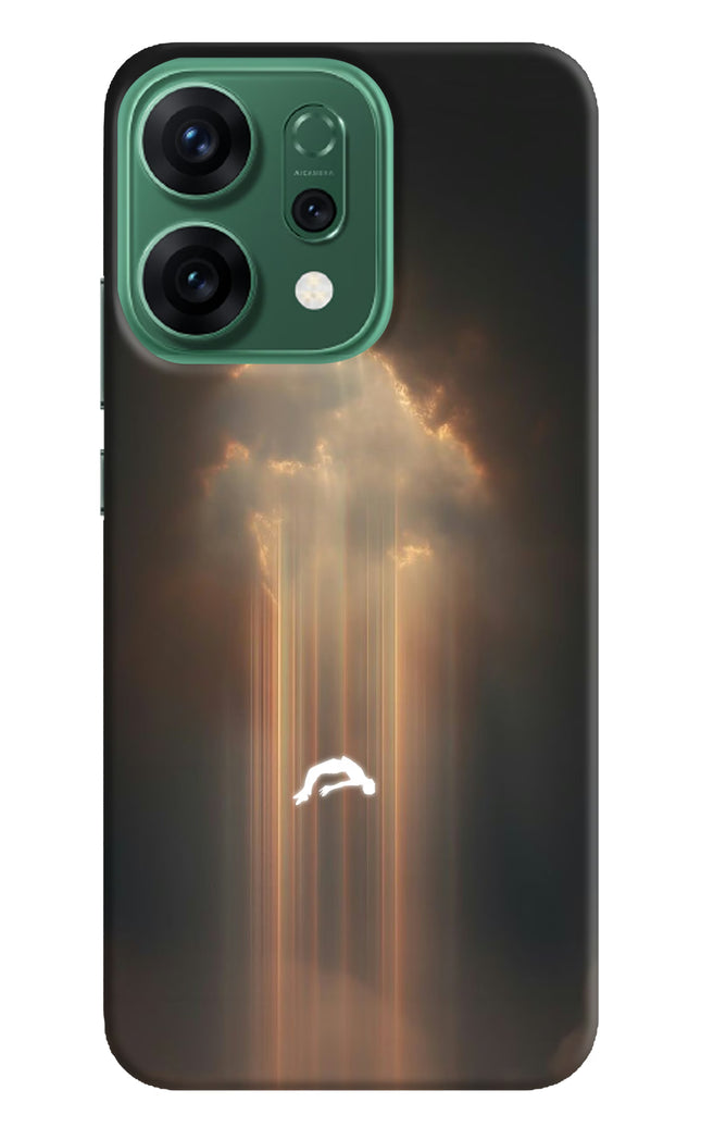 Heavenly Beam Oppo Reno14 5G Hard Case Back Cover by Casekaro