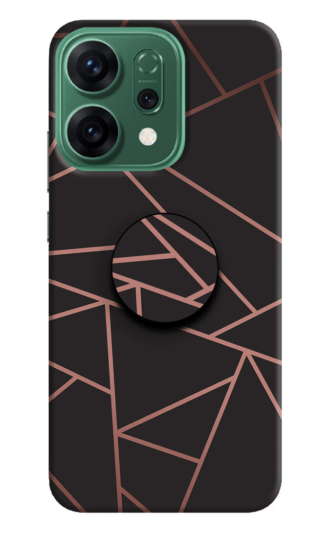 Geometric Pattern Oppo Reno14 5G Pop Case by Casekaro