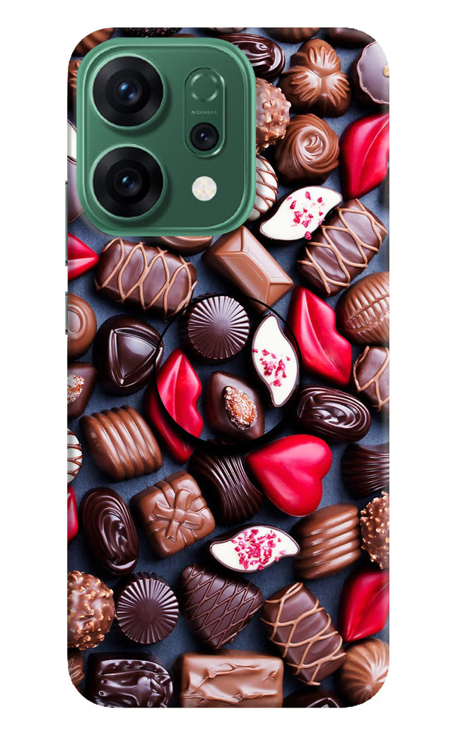 Chocolates Oppo Reno14 5G Pop Case by Casekaro