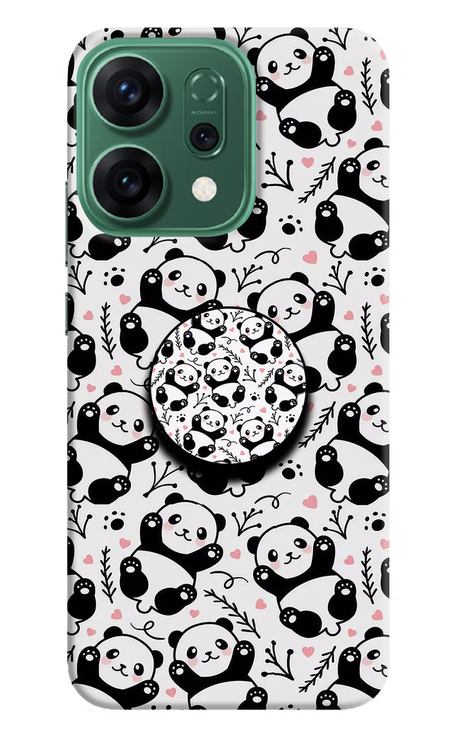Cute Panda Oppo Reno14 5G Pop Case by Casekaro