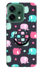 Baby Elephants Oppo Reno14 5G Pop Case by Casekaro